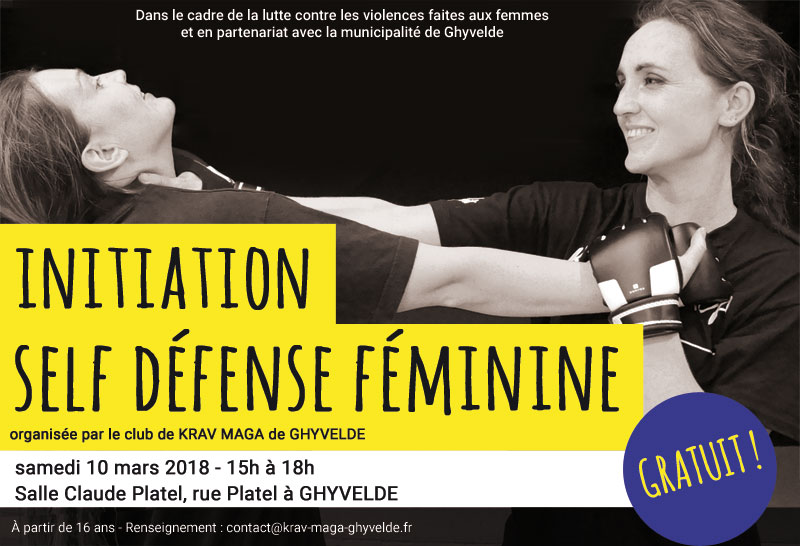 Stage de self-défense féminin