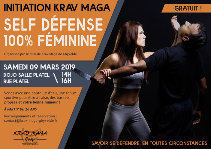 Stage d'initiation self-défense féminine - Ville de Conflans-Sainte-Honorine